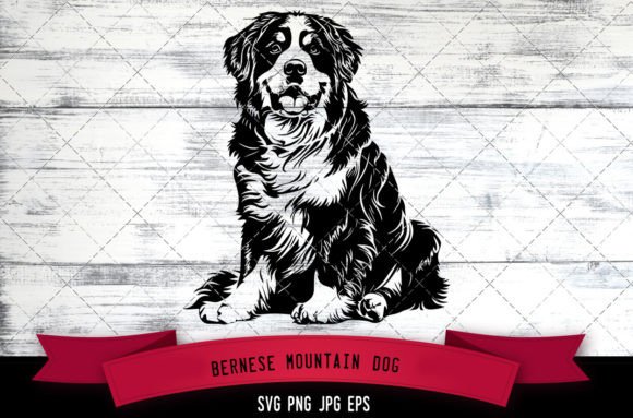 Bernese Mountain Dog SVG: A Designer’s Take on Real Embroidery Use