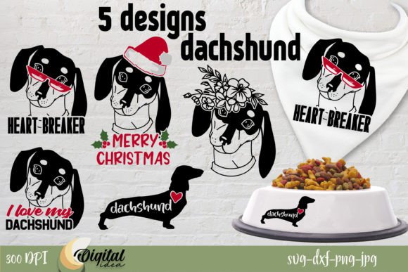 Daschund SVG. Dog SVG Design