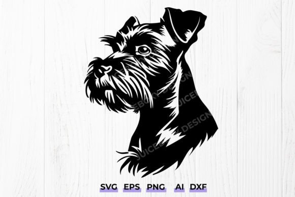 Miniature Schnauzer Dog SVG: A Designer's Take on Real Embroidery Use