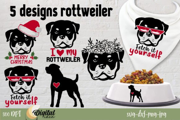 Rottweiler SVG Bundle: A Designer's Review